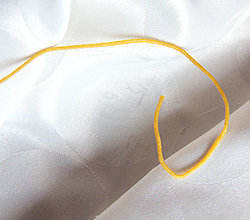 Sviečky - bavlnený knôt impregnovaný voskom -1 m (knôt č. 4) - 12924049_