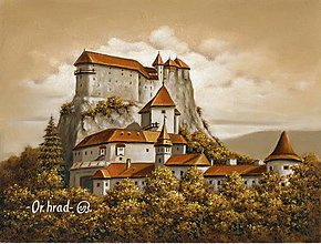Magnetky - Oravský hrad 5 magnetka - 12925164_