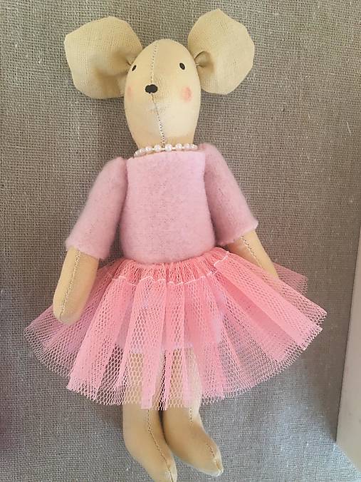 Hračky - myška Mimi - 12921850_