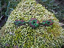 Náhrdelníky - Druidské prírodné náramky s granátmi - 12921821_