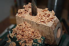 Pánske doplnky - Štýlová fajka z briárového dreva #2102 - 12921096_