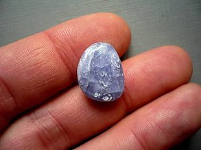 Minerály - Tromlovaný tanzanit 17 mm, č.15f - 12925480_