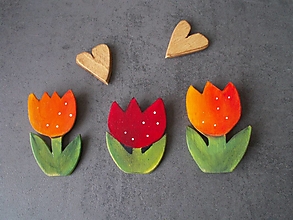 Brošne - Brošne - tulipány - 12927354_