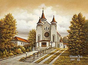 Magnetky - Vavrečka kostol Námestovo - 12928111_