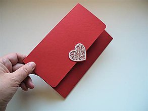 Papiernictvo - obálka valentín - 12927882_