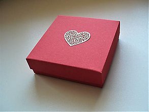 Úložné priestory & Organizácia - krabička valentín - 12927917_