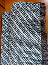 Úžitkový textil - Pletený koberček - 12927227_