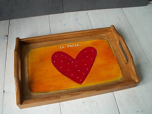 Maľovaná tácka