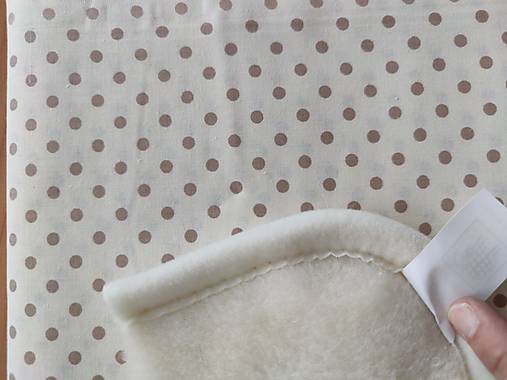 Textil - VLNIENKA DEKA a PRIKRÝVKA 100 % merino top super WASH BODKA  krémová - 12933893_