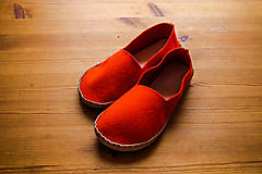 Polotovary - Sada na výrobu papučiek pre gaučových remeselníkov - veľkosti 36-40 + video (36 - Šedá) - 12932302_