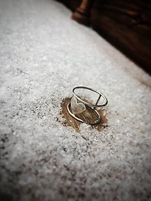 Prstene - Strieborný prsteň sebaLáska III. - 12938654_