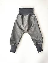 Detské oblečenie - Softshellky "grey&grey" (110 (4-5 r.) dl: 70cm) - 12943422_