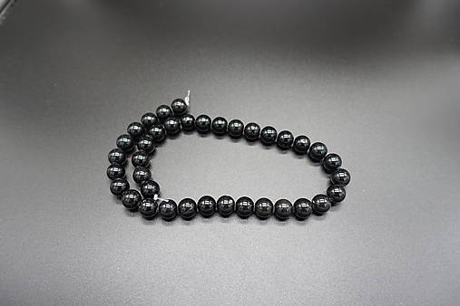 Minerály - Obsidián čierny 10mm (38ks) - 12947226_
