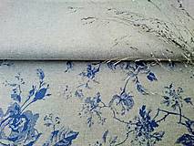 Textil - Ľan 185 g, š.220cm (ako materiál alebo šitie na želanie) - 12948906_