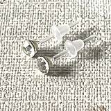 Náušnice - Mini Sparkling Stud Earrings / Mini trblietavé náušnice - 12952890_