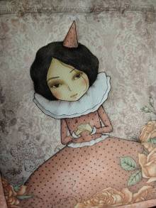 Úžitkový textil - Návliečky "Santoro - Mirabelle" (Dievča s čapičkou) - 12955296_