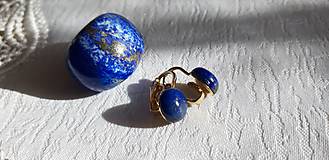 klipsne Lapis Lazuli 