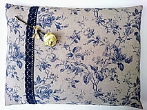 Úžitkový textil - Ľanová obliečka na vankúš - 12952804_