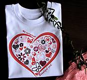 Detské oblečenie - Detské tričko Beautiful girl, dlhý rukáv - 12952134_