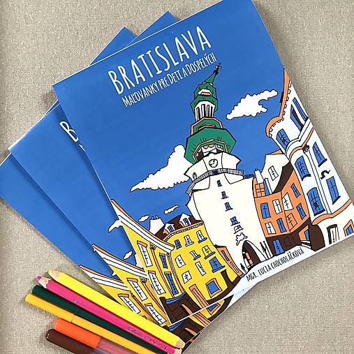 Hračky - Maľovanka BRATISLAVA - 12957145_