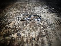Prstene - Minimalistický prsteň Srdiečko - 12957033_