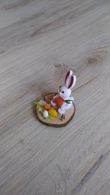 Dekorácie - Zajac - veľkonočná dekorácia z papierových prúžkov - 12955945_