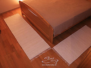 Úžitkový textil - Ručne tkaný koberec KOBERČEKY SLUŠŇÁK 125 cm šírka - 12961133_