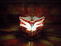 Svietidlá a sviečky - Svietnik na čajovú sviečku - Dragonfly - 12969592_