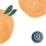 Grafika - Plagát "Pomaranče" - 12966352_