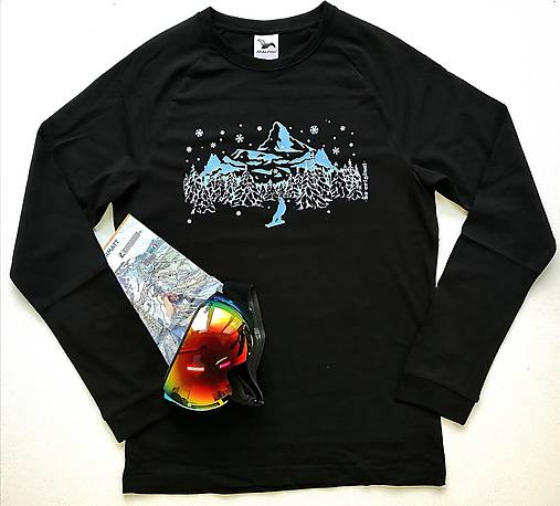 Pánske oblečenie - Tričko Winter sports, pánske - 12969138_