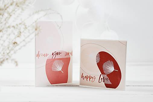Papiernictvo - Gratulačný pozdrav - palmové listy - 12973575_