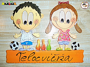 Tabuľky - Menovka - dvojica - 12972823_