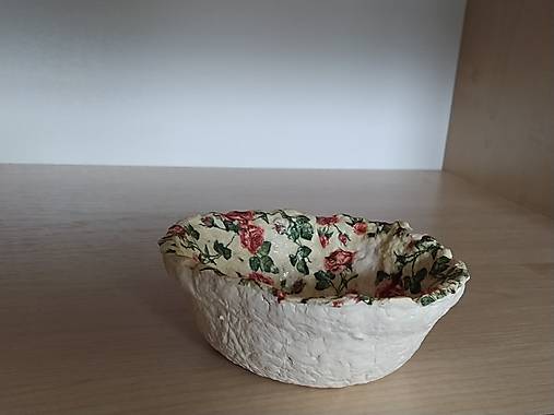 Nádoby - Miska - ružičky vintage (malá) - 12971566_