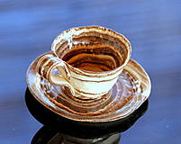 Nádoby - Keramická šálka na espresso 50ml-70ml - 12976495_