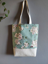 Nákupné tašky - Taška veľký kvet - 12978399_
