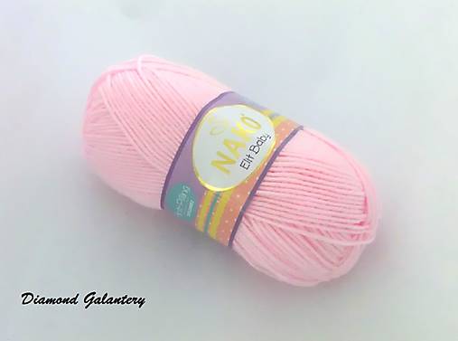 Galantéria - Elit Baby  (2892 - Ružová) - 12980710_