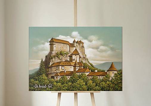 Oravský hrad 4 obraz