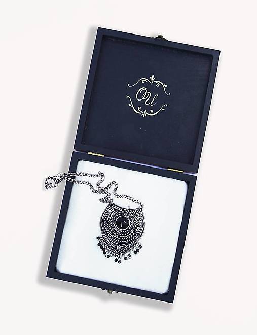 Ručne maľovaná šperkovnica Anna Hindeloopen (V2.5 cm, D14 cm, Š14 cm)