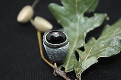 Prstene - Prsteň z prírodným Hyperstenom v striebre 925 - 12982785_