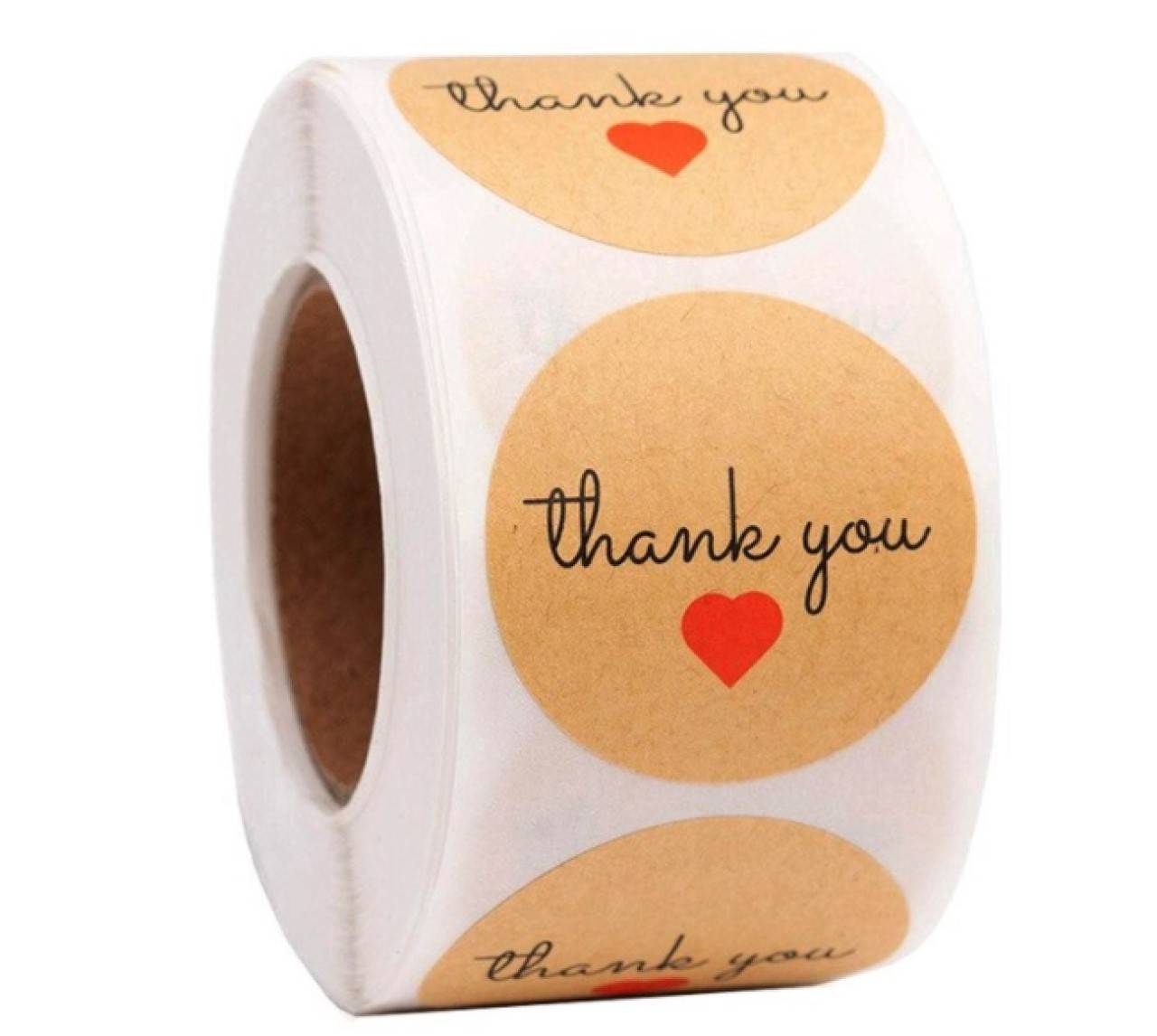 NA102 Nálepka thank you 2,5 cm