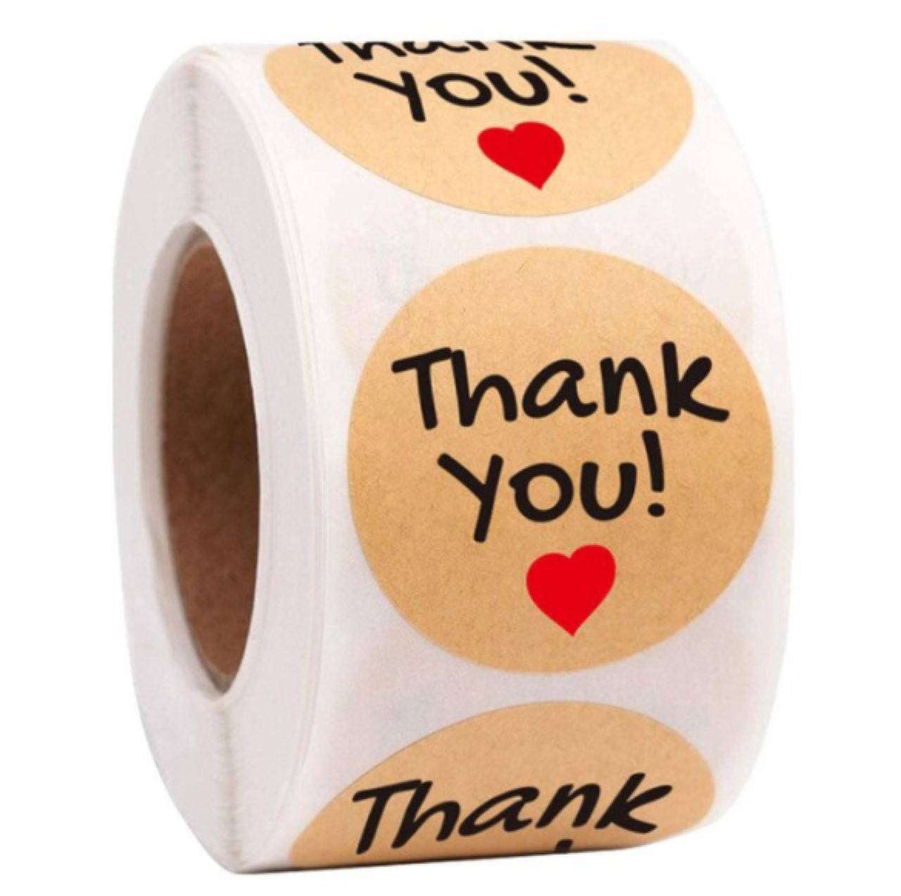 NA102 Nálepka thank you 2,5 cm 