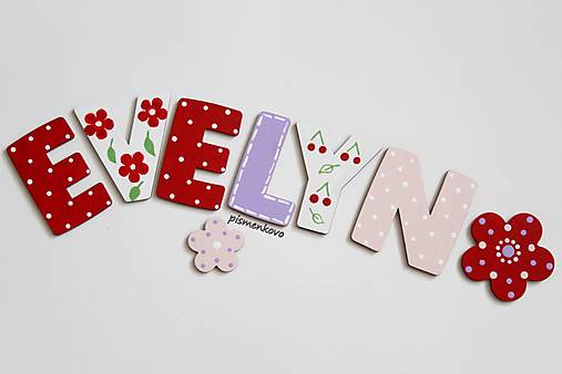 Tabuľky - EVELYN meno na želanie pre malé dievčatko - 12985684_
