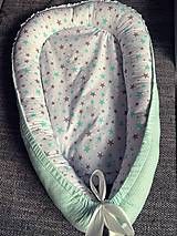 Detský textil - Hniezdo pre bábätko (Vlastný výber farieb) - 12985887_