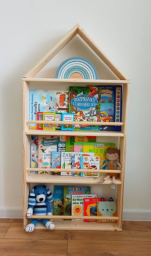 Montessori domčeková knižnica