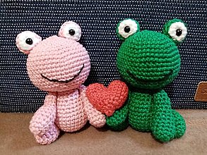 Darčeky pre svadobčanov - Zaľúbené žaby - 12985561_