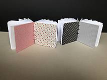 Papiernictvo - Mini zápisníky - 12991960_