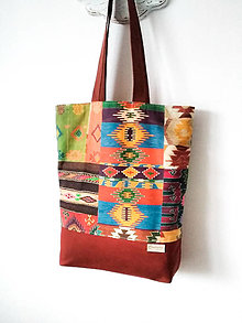 Nákupné tašky - Taška Aztec - 12995310_