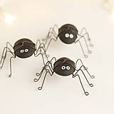 Dekorácie - pavúčik pre šťastie - 13000598_