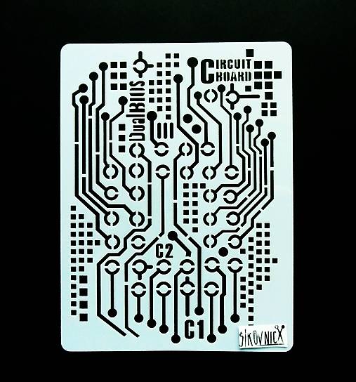 Šablóna Stamperia - 15x20 cm (Dual bios)