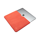 Na notebook - Ochranné puzdro na notebook z brúsenej kože červené - 13001878_